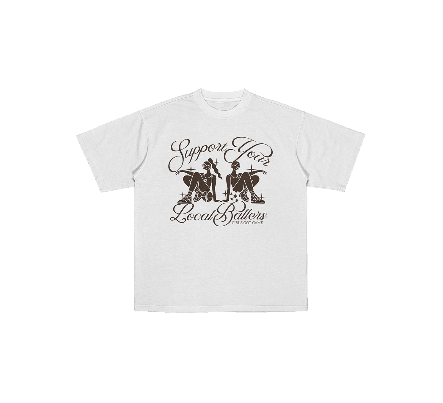 Support Your Local Ballers Tee