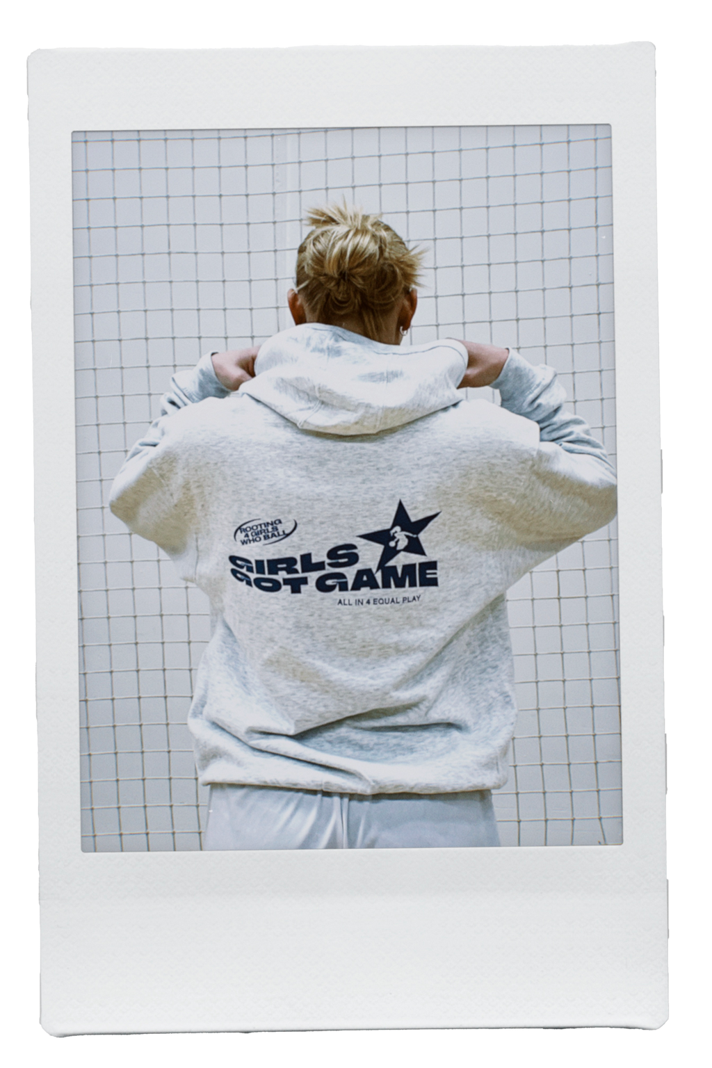 Ester Grey/Blue Hoodie