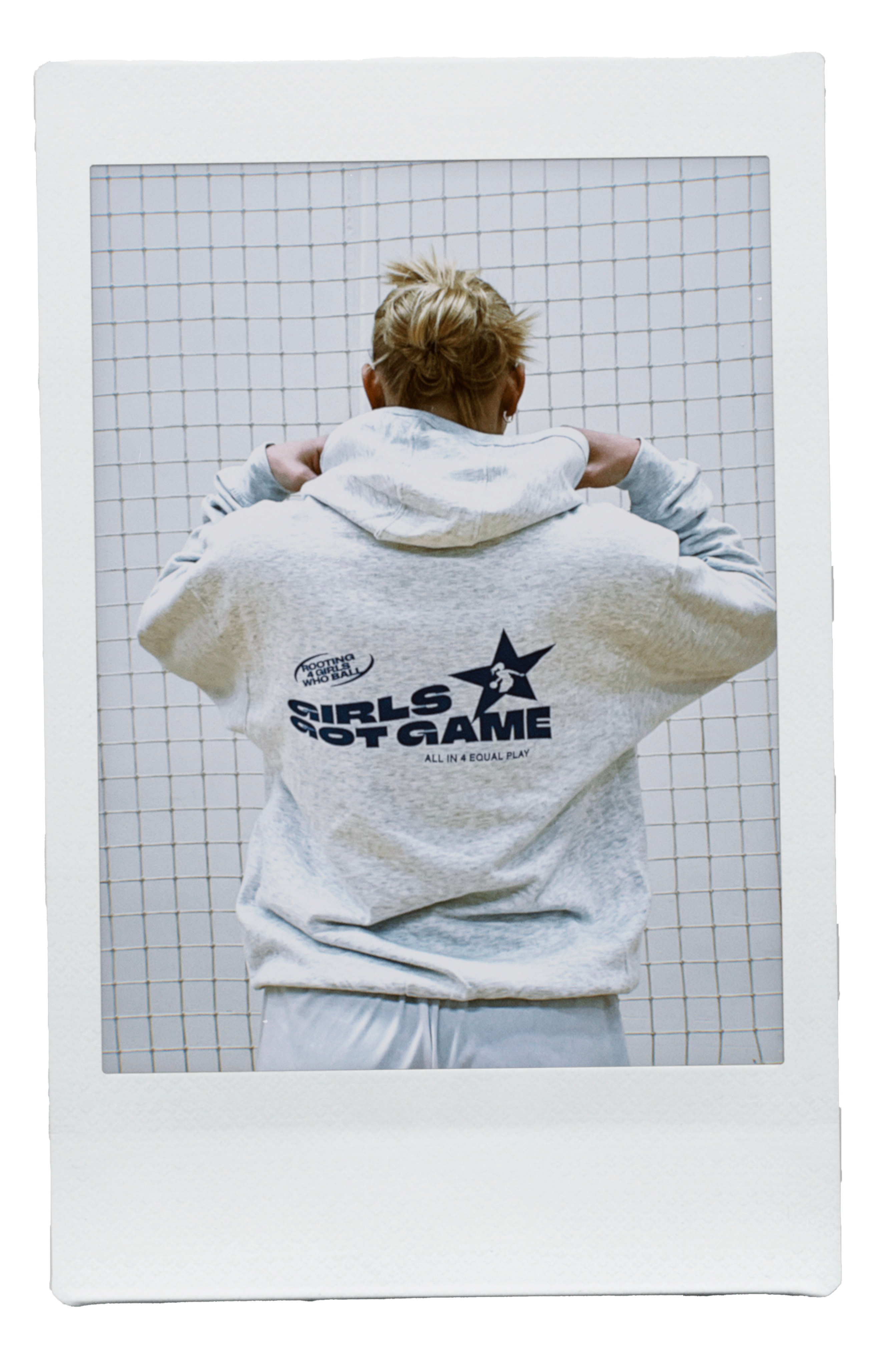 Ester Grey/Blue Hoodie