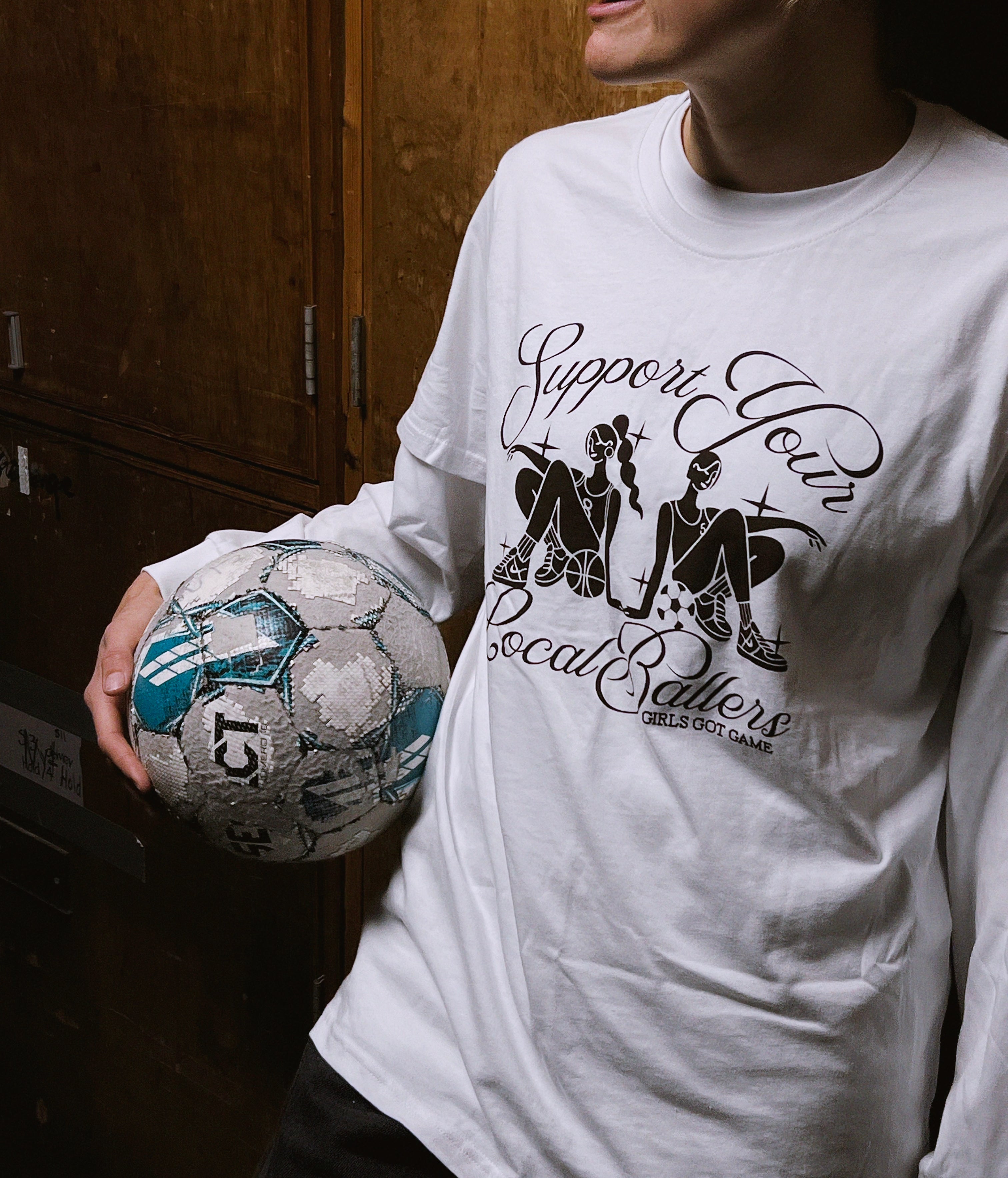 Support Your Local Ballers Tee