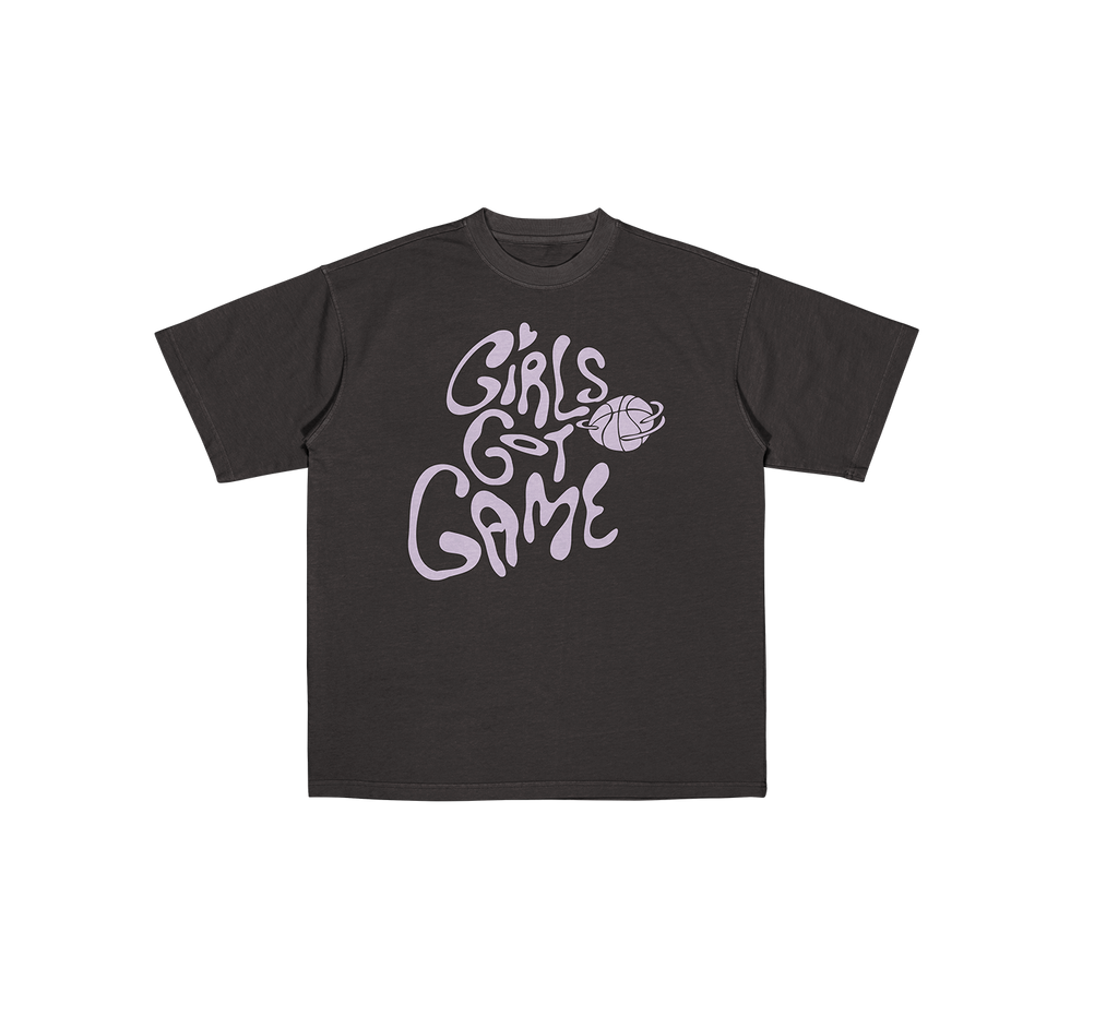 Doodle Game Dark Grey Tee